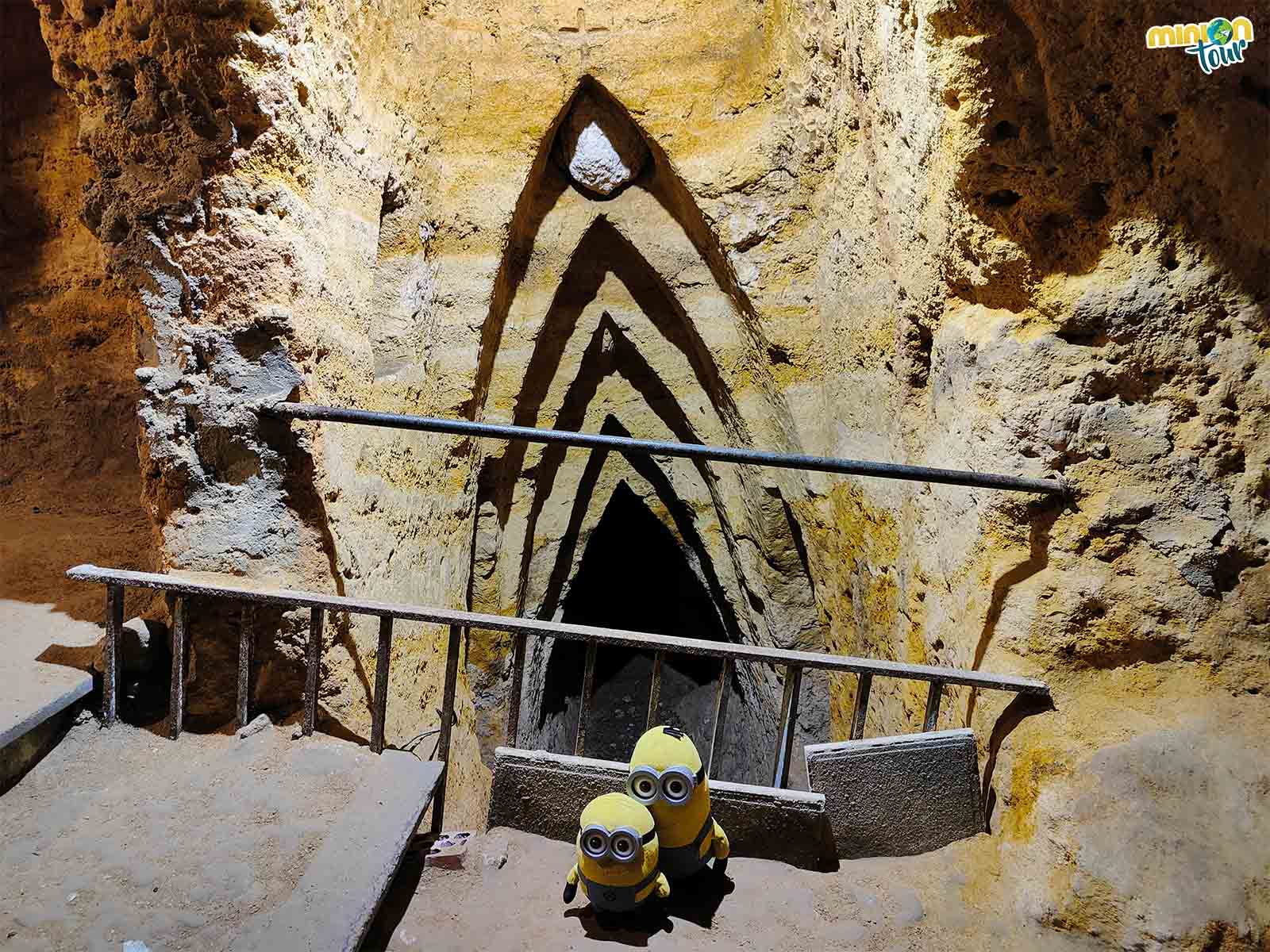 En la visita a las Cuevas Árabes de Brihuega verás arcos visigodos