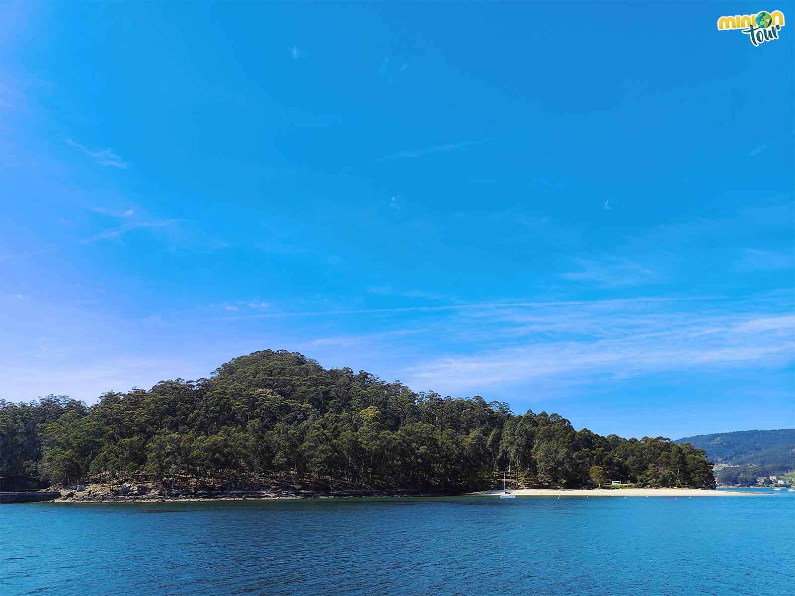 La Playa de Area da Illa es la más bonita de la Isla de Tambo