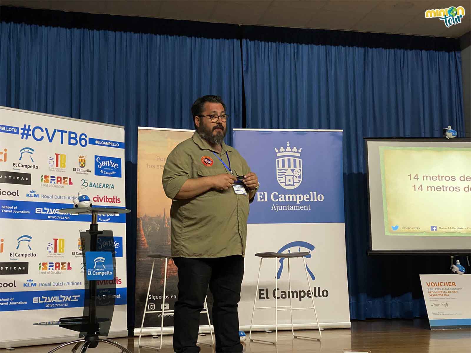 Manuel José Carpintero presentó la Gala del 6º Aniversario de la Comunitat Valenciana TB