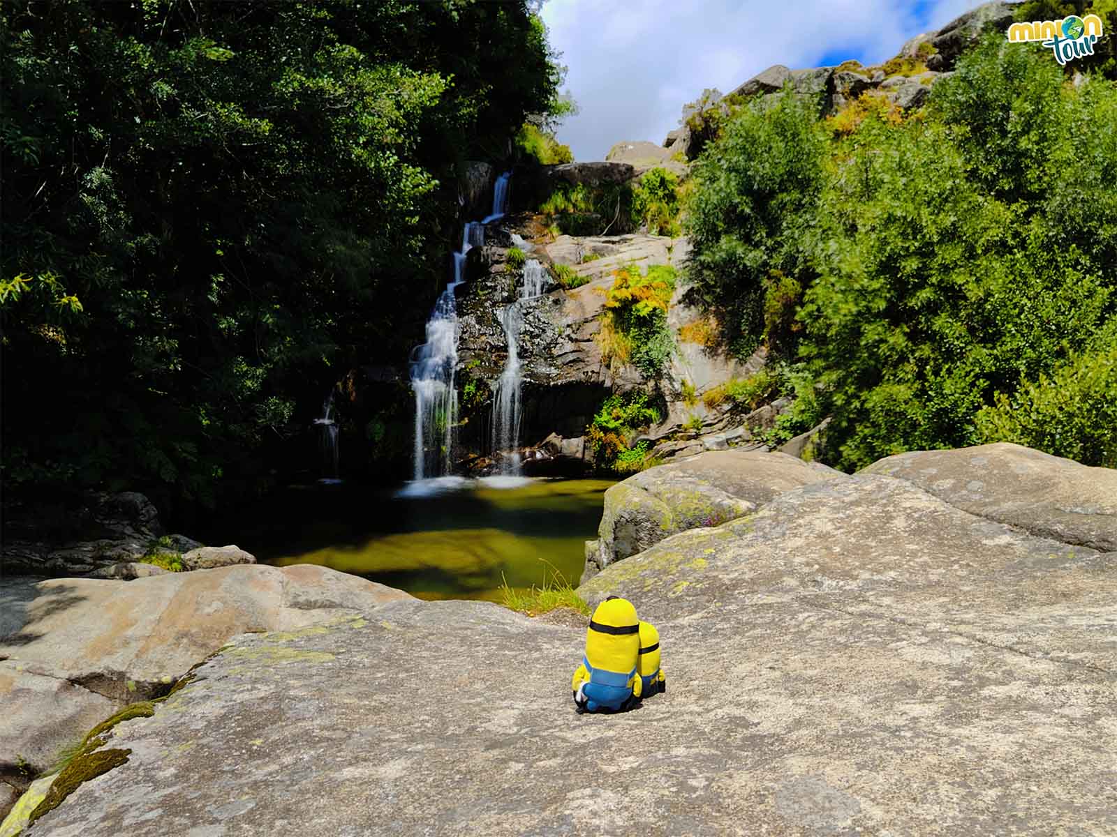 Un bañito en la Cascada de Galegos da Serra es un plan guay que hacer en Vila Real