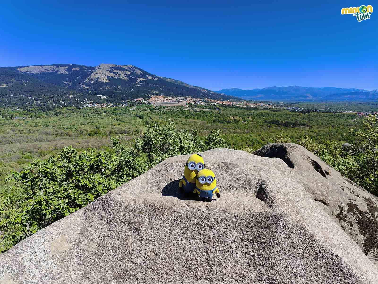 Desde aquí tienes una de las mejores vistas de El Escorial