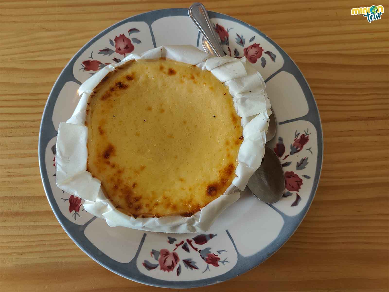 Tarta de queso de Antigua Canela en El Escorial
