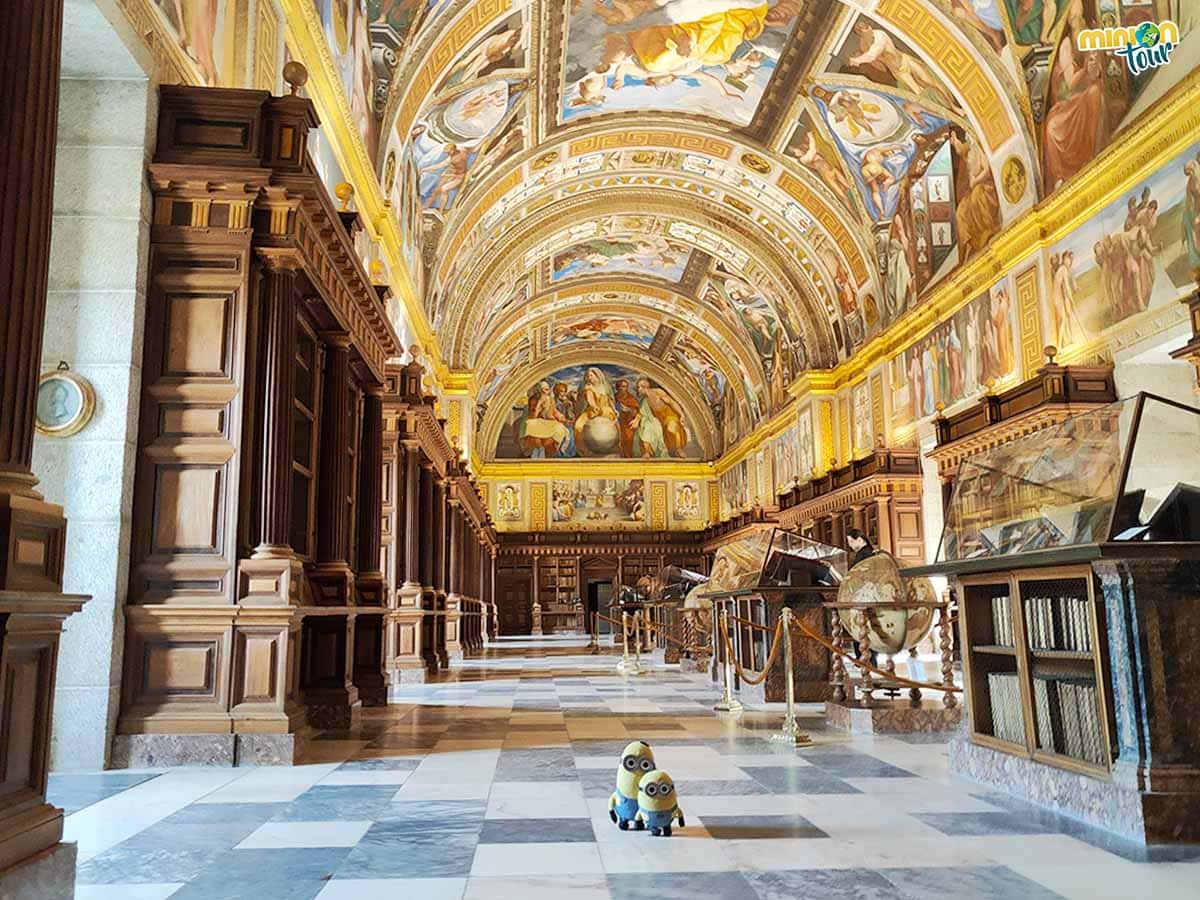 La Biblioteca del Monasterio de El Escorial es fascinante