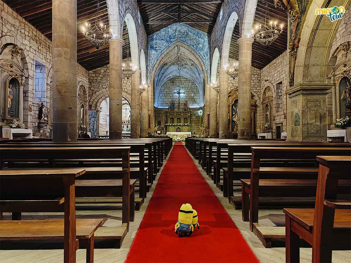 Hemos entrado en la Iglesia Matriz de Chaves