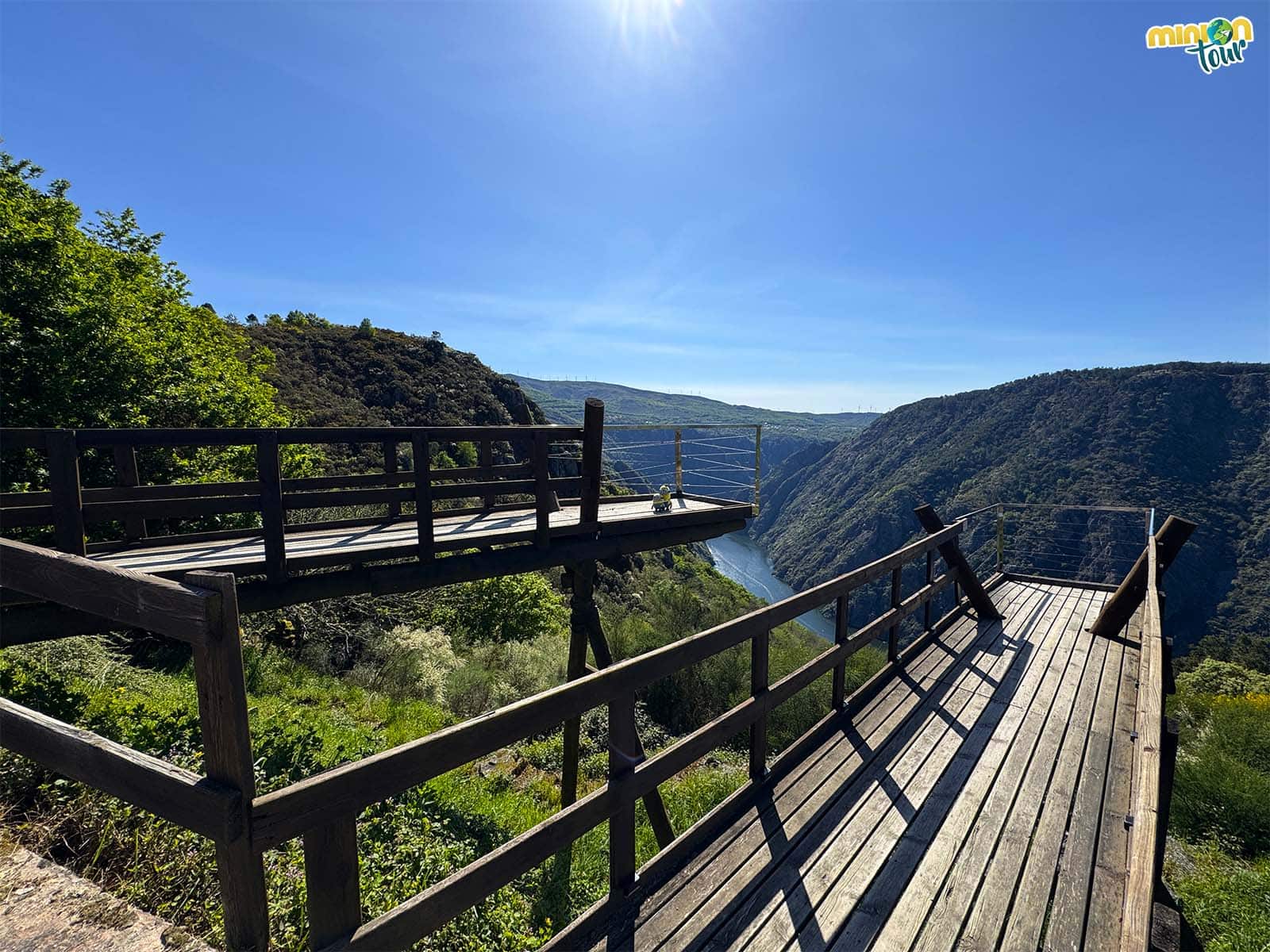 Mirador de A Mirada Máxica, un mirador con magia a los Cañones del Sil