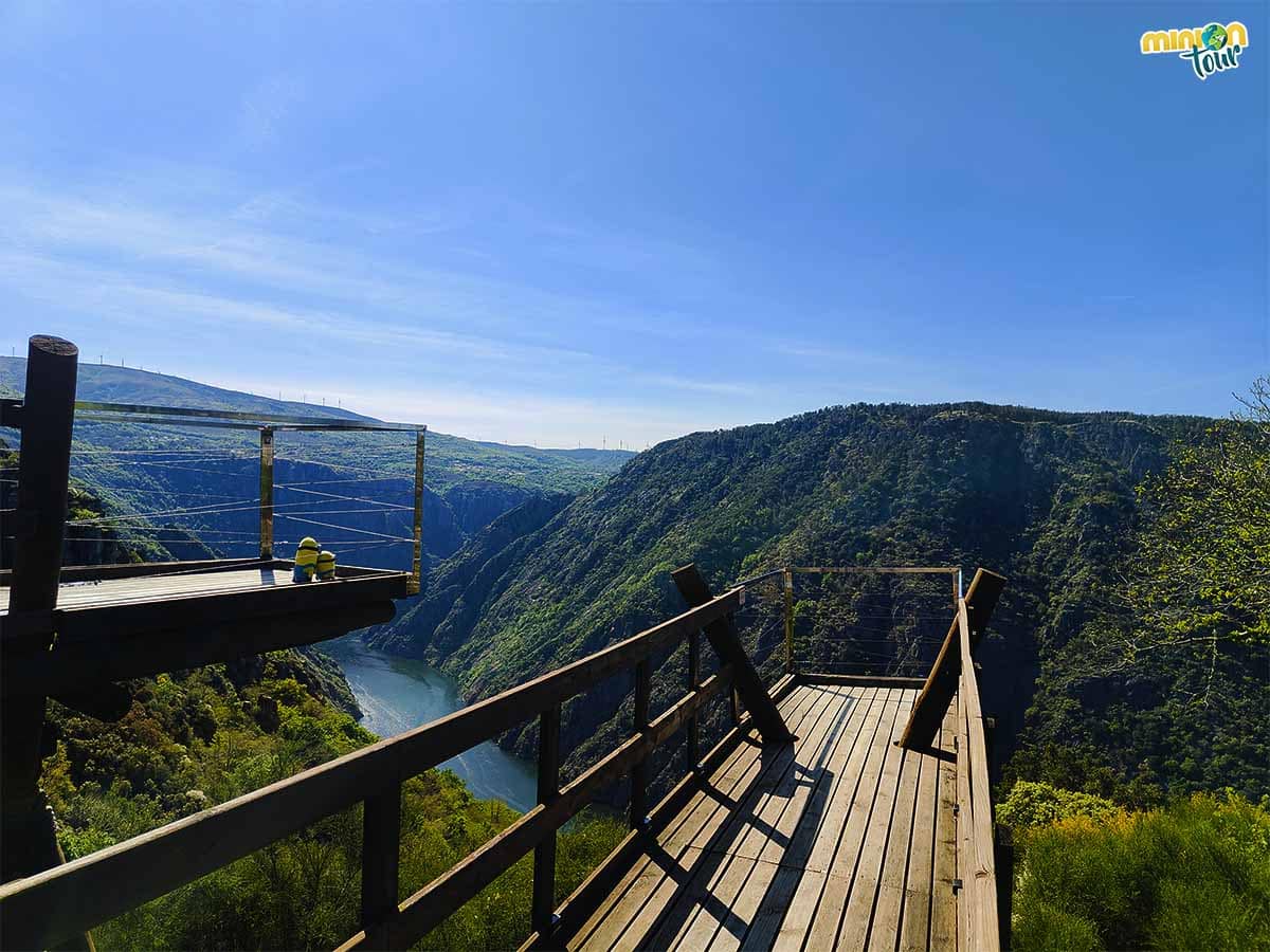 Las vistas desde el Mirador de A Mirada Máxica son espectaculares