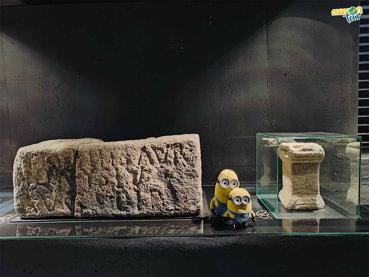 Restos del Ninfeo de las Termas romanas de Chaves