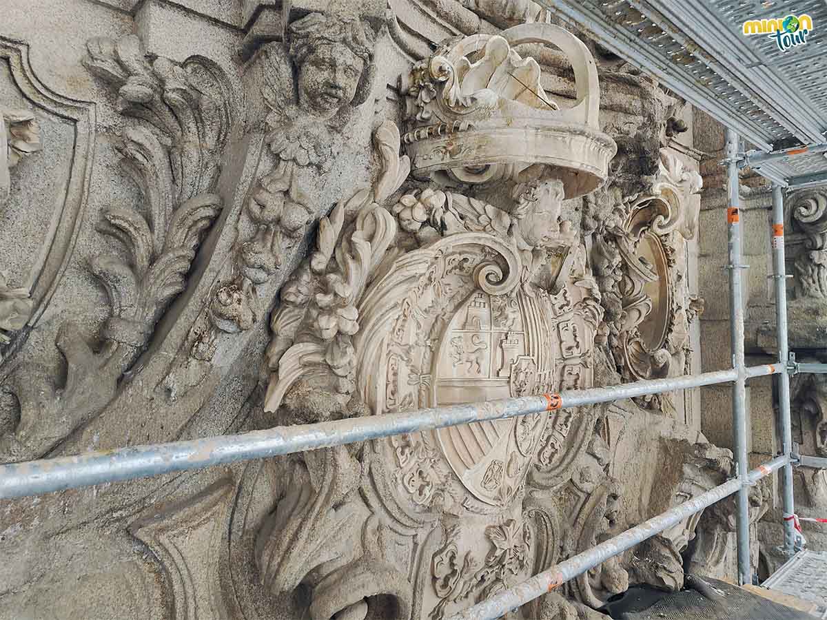 Ver tan cerca la portada del Museo de Historia de Madrid es una pasada