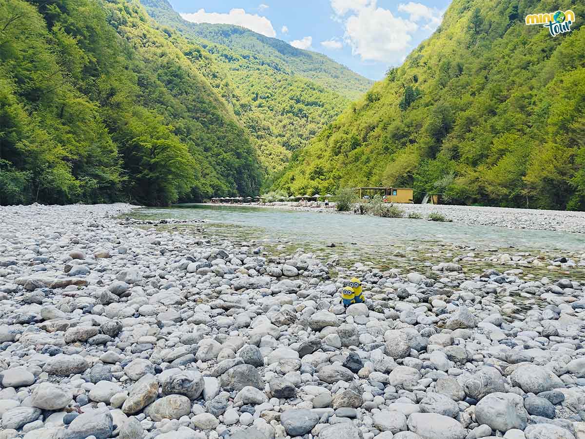 Río Shala, en el norte de Albania