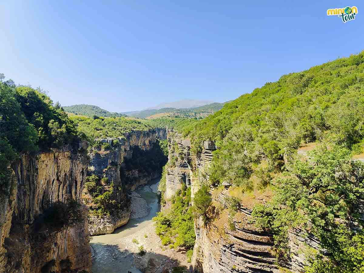 El Cañón del río Osum es una pasada