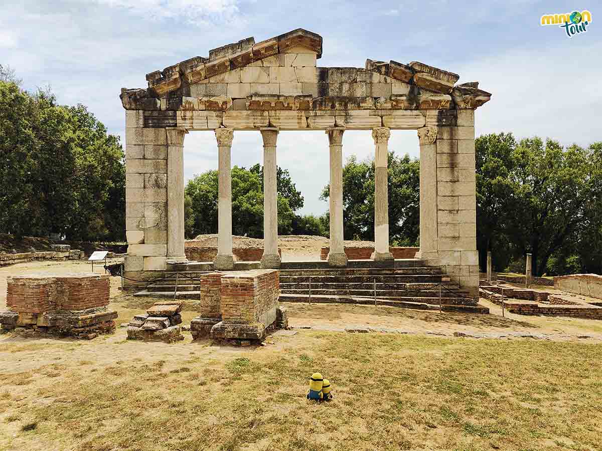 El yacimiento de Apollonia es de lo más interesante