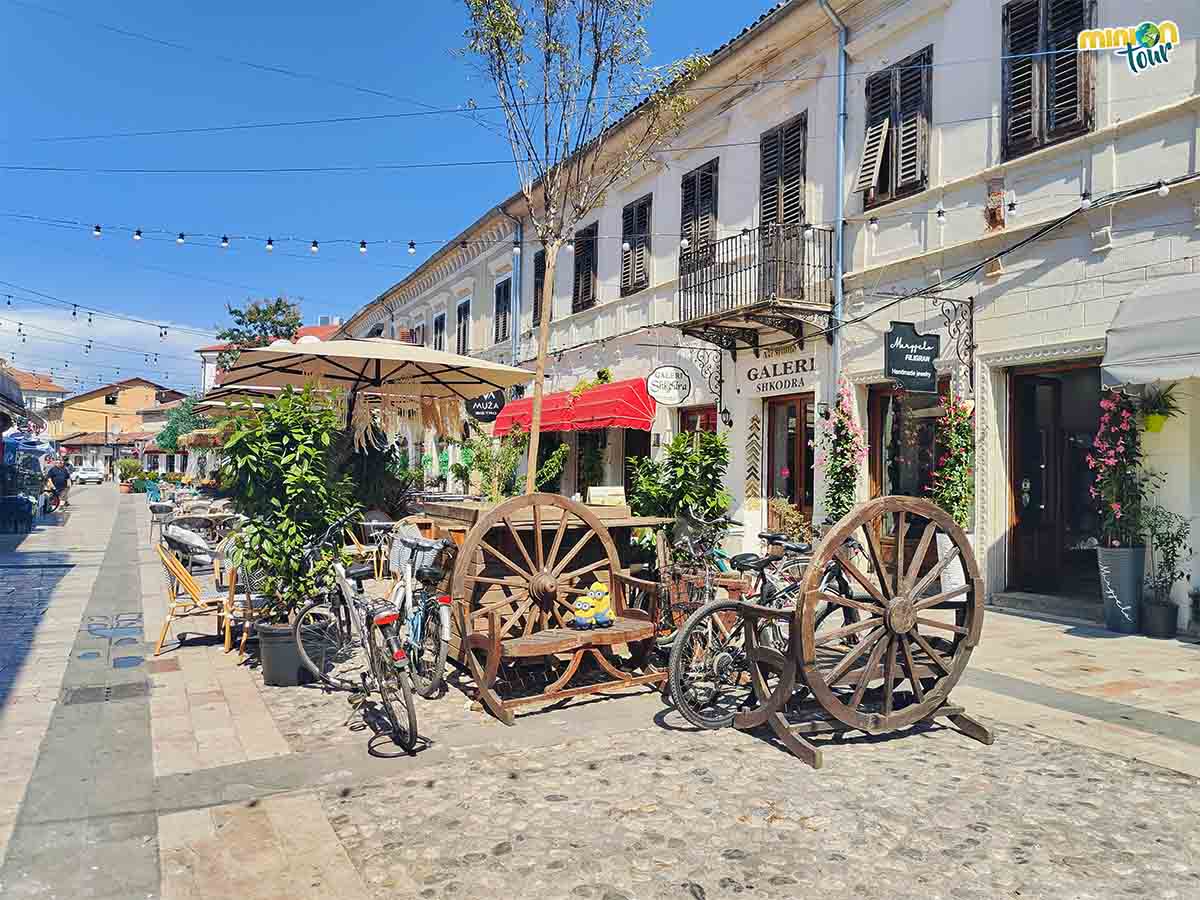 Estamos eligiendo en qué bar nos metemos a tomar algo fresquito