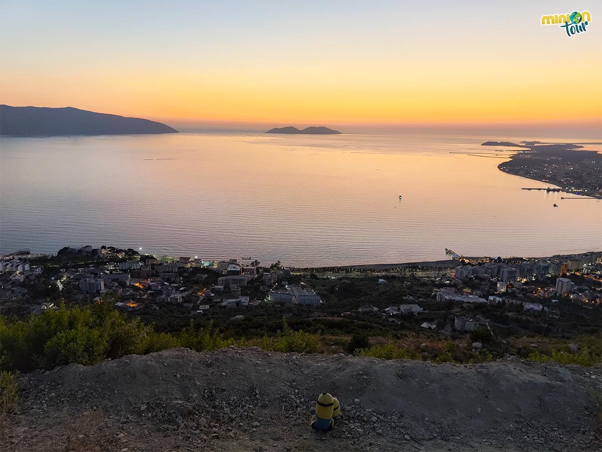 Esta es una de las puestas de sol más chulas de Albania