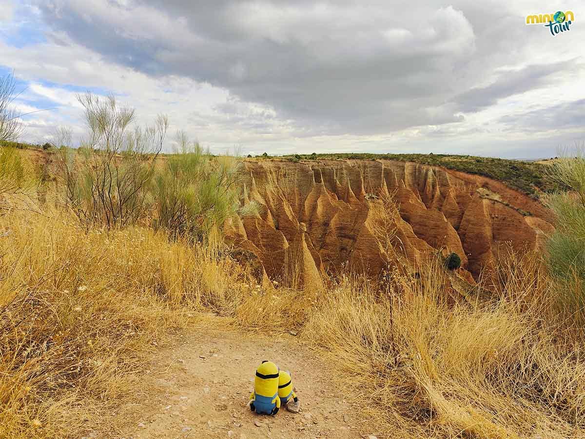 Así son las vistas desde uno de los miradores de las cárcavas