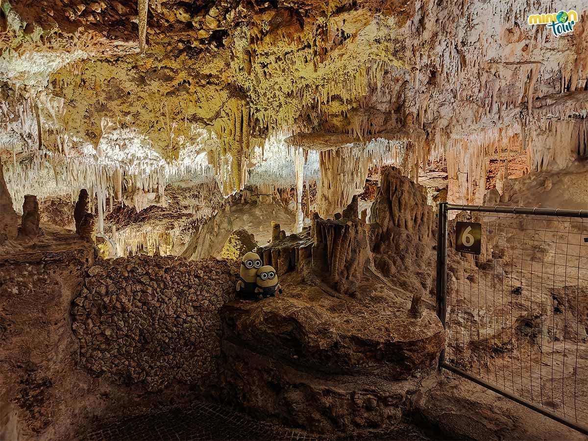 Otro sitio chulo de las Cuevas dels Hams en Mallorca