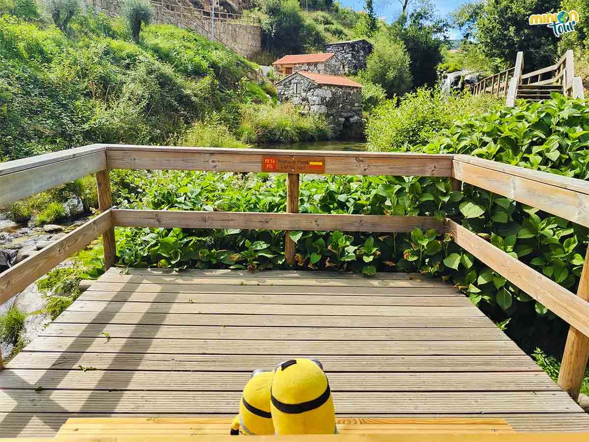 Vistas desde el banco mirador de las pasarelas