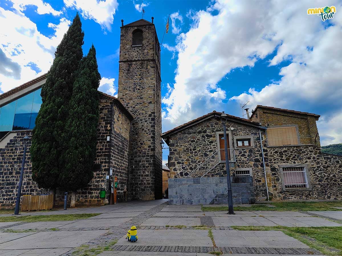 Esta iglesia es una de las cosas que ver en Castellfollit de la Roca