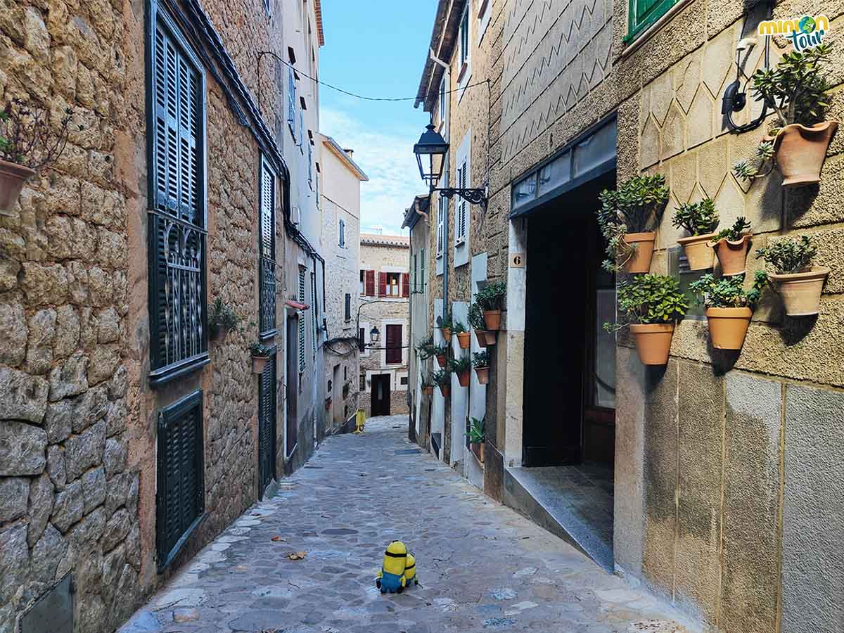 Las calles de Estellencs son muy chulas