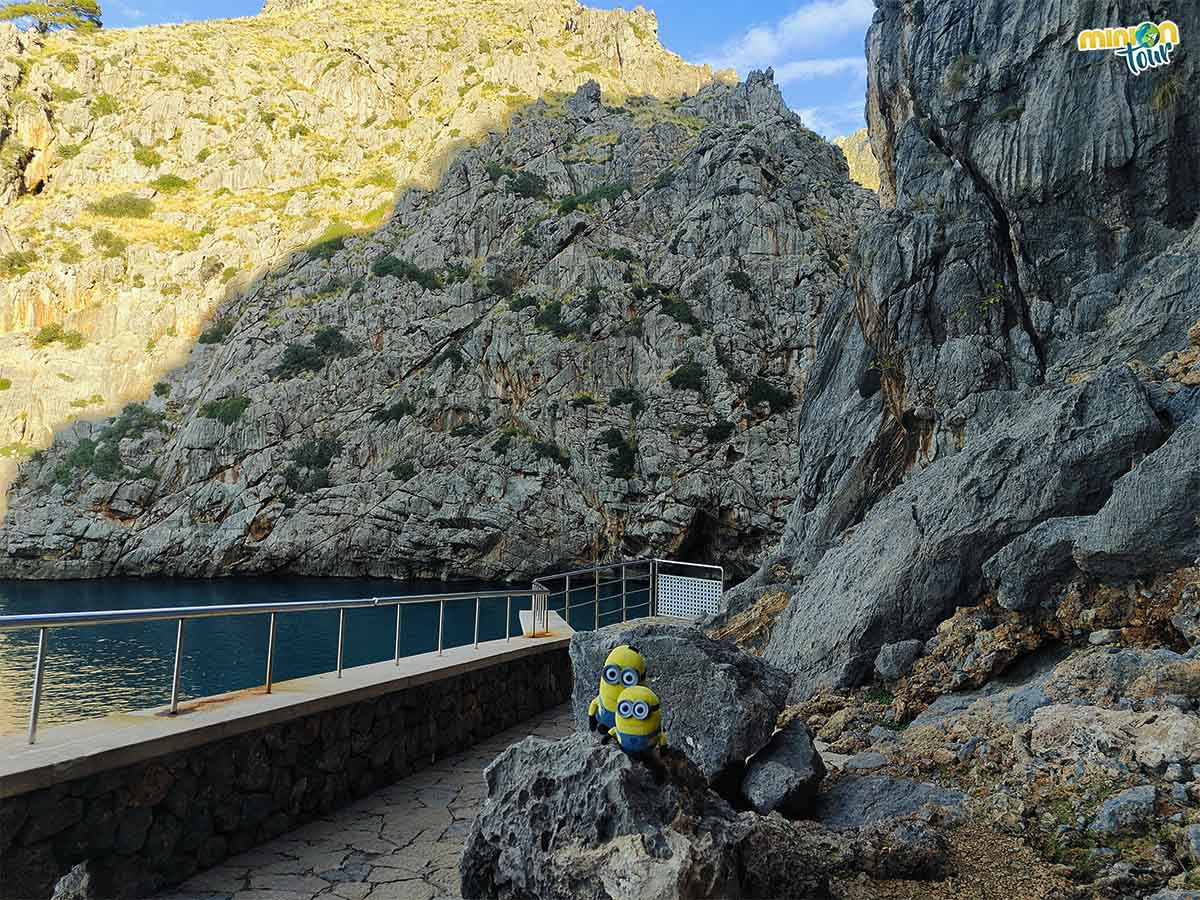 Ya queda menos para llegar a la cala de Sa Calobra