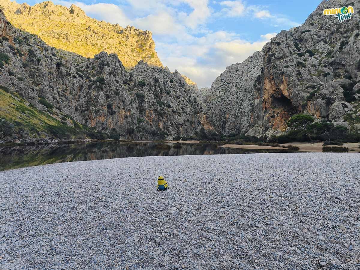 Aquí desemboca el Torrent de Pareis