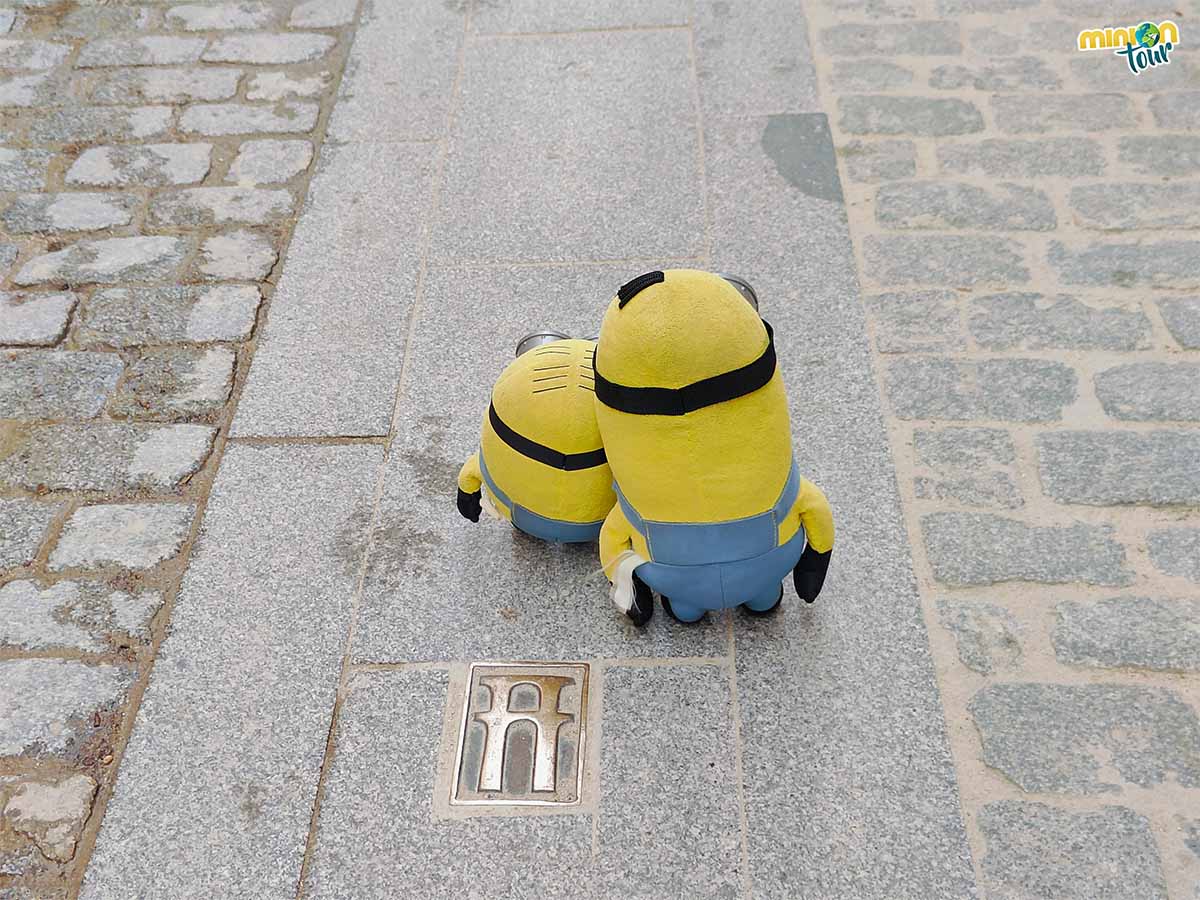 Estas marcas son las del canal soterrado