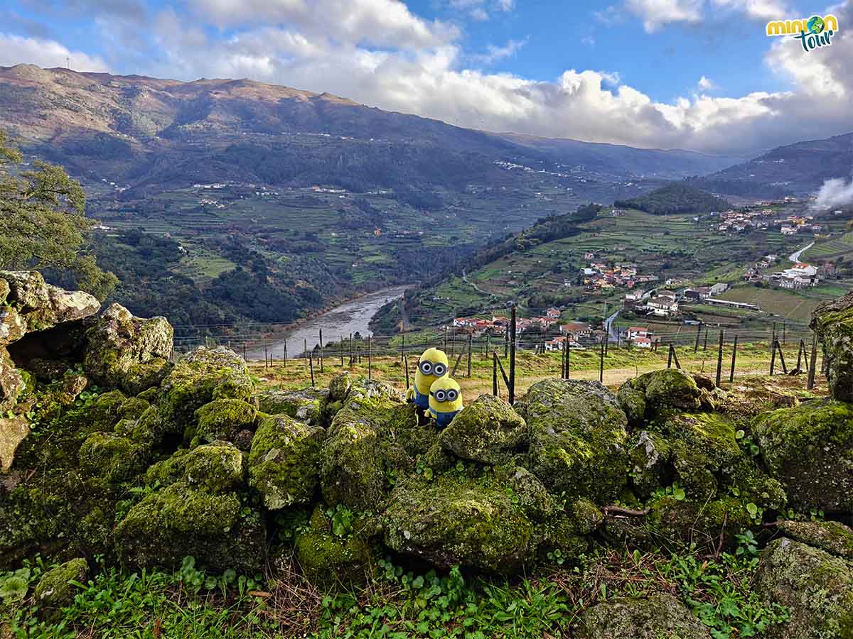 Nos hemos quedado embobados mirando el paisaje