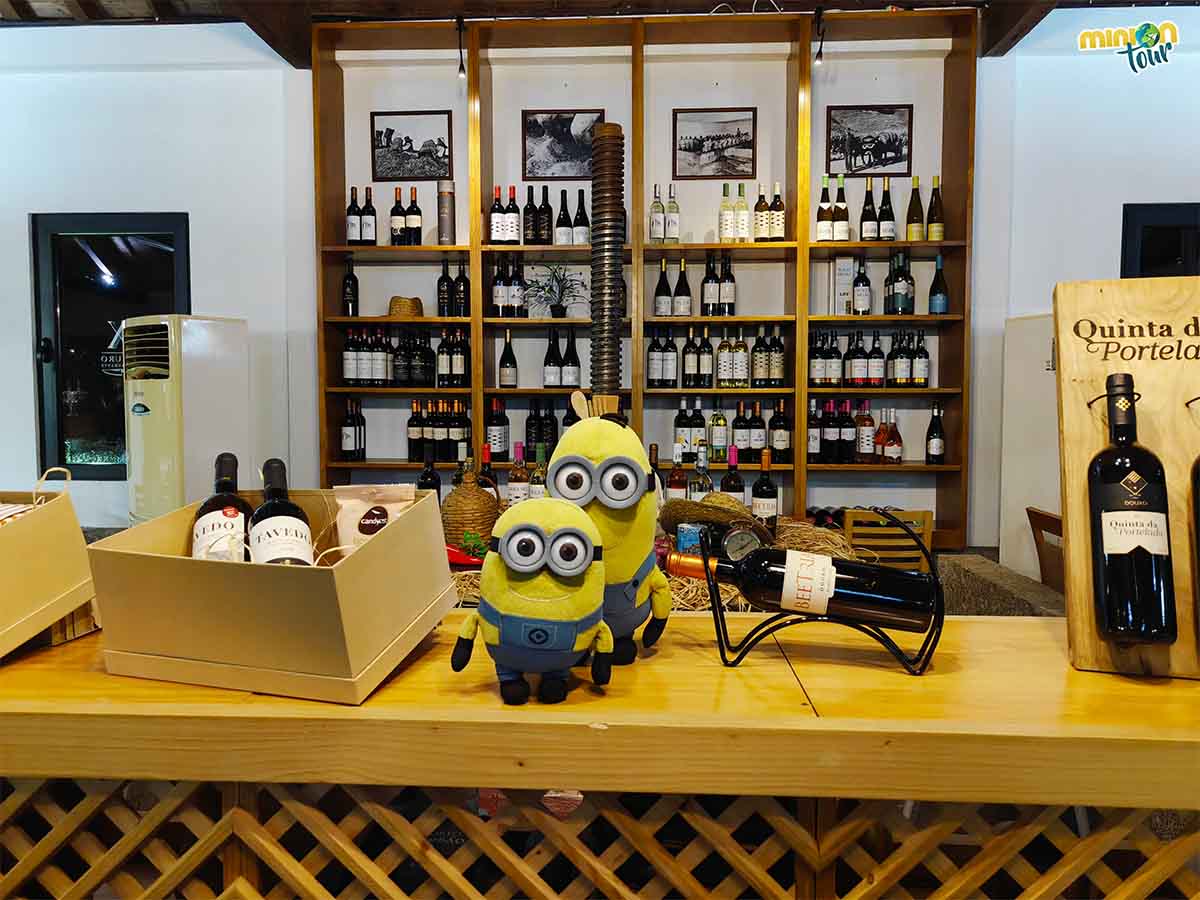 Interior del Restaurante X Douro en Mesão Frio