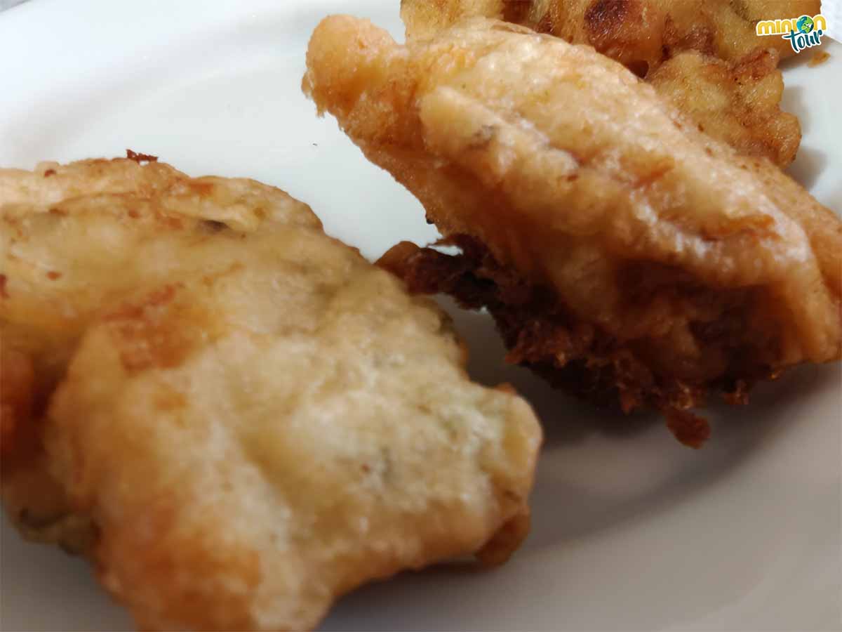 Las pataniscas de bacalhao son muy top