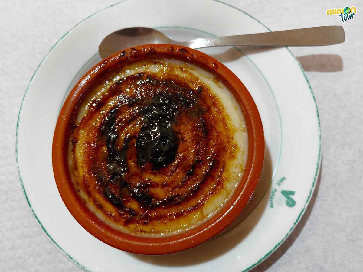 Este postre estaba de rechupete