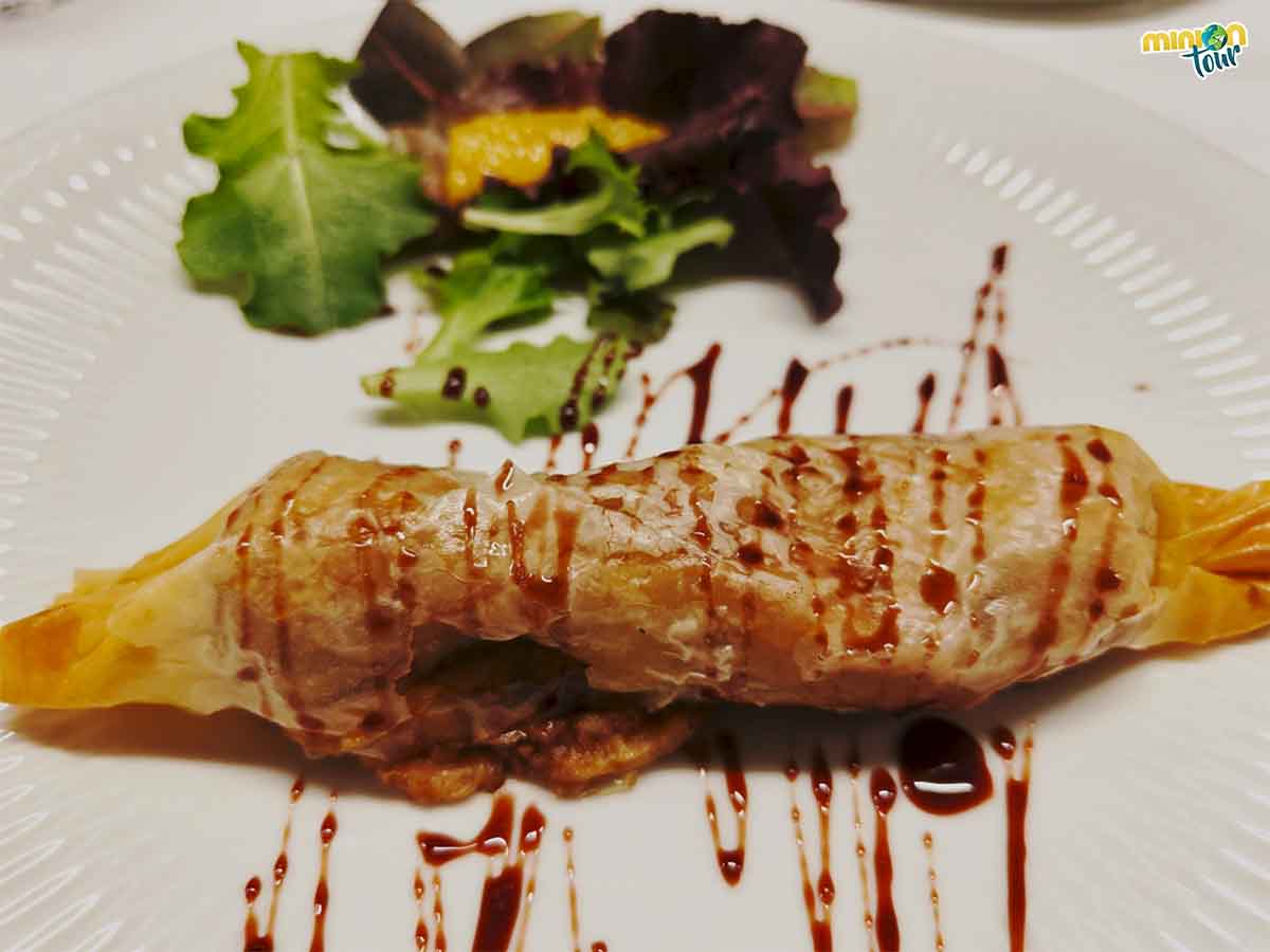 La alheira es un entrante muy típico de la zona