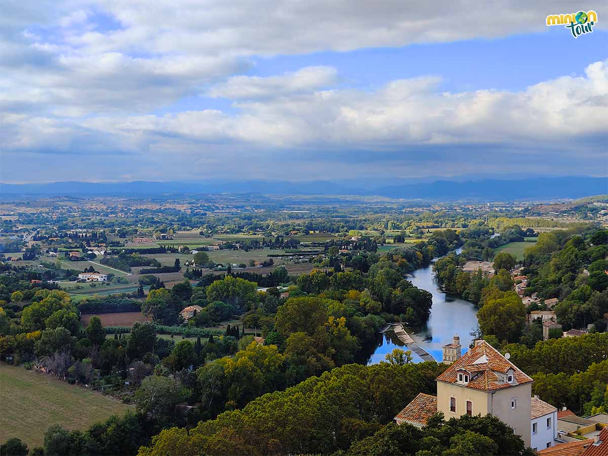 Las vistas desde la torre de la Catedral de Béziers son increíbles