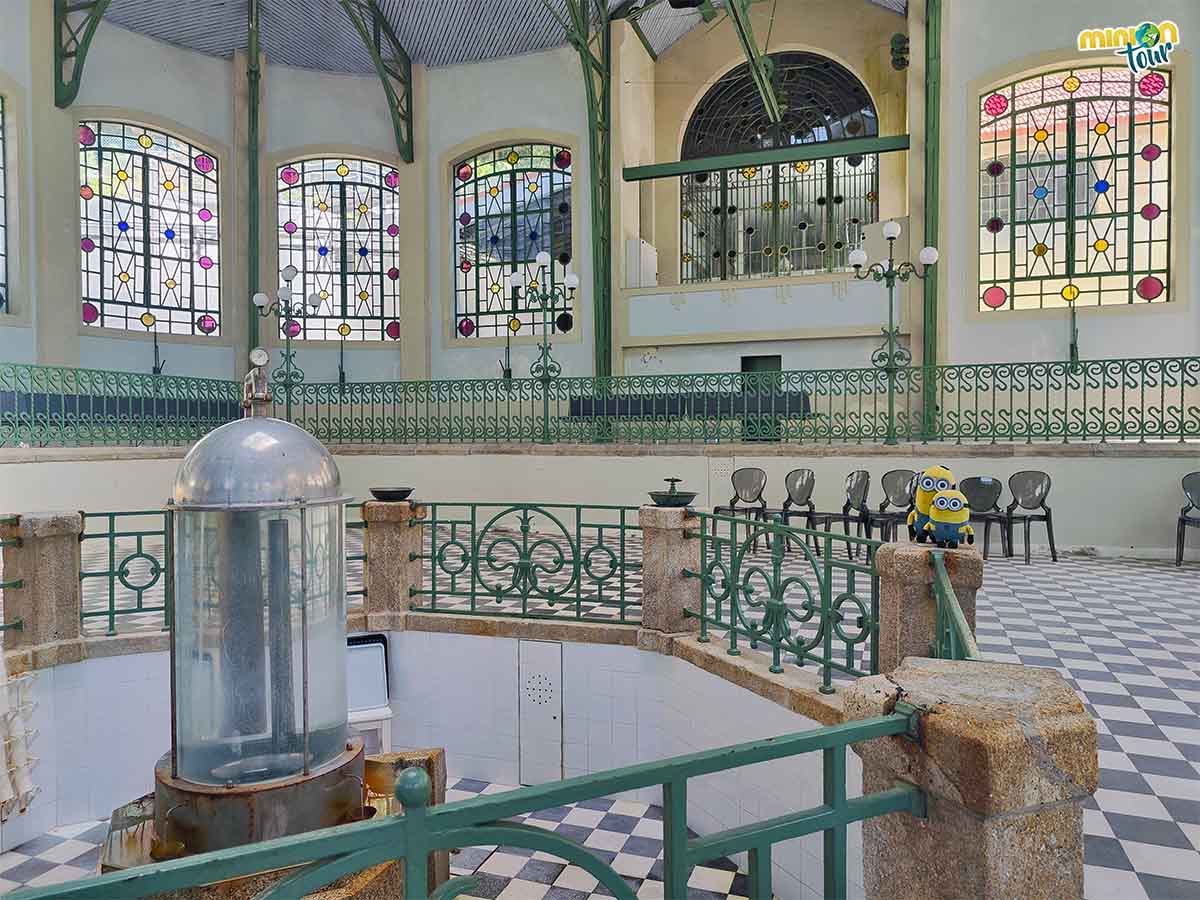 Las aguas que salen de aquí son curativas