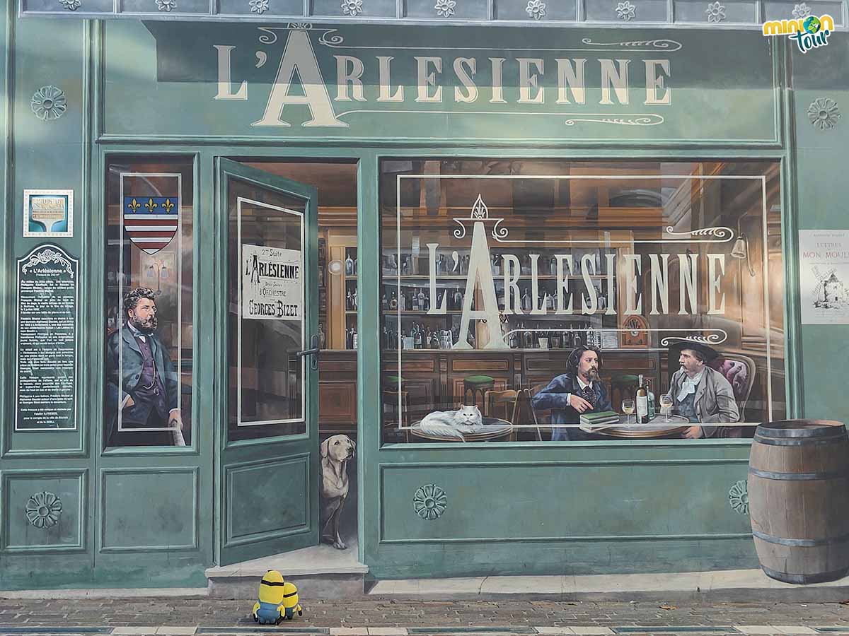 Este es otro de los trampantojos que tienes que ver en Béziers