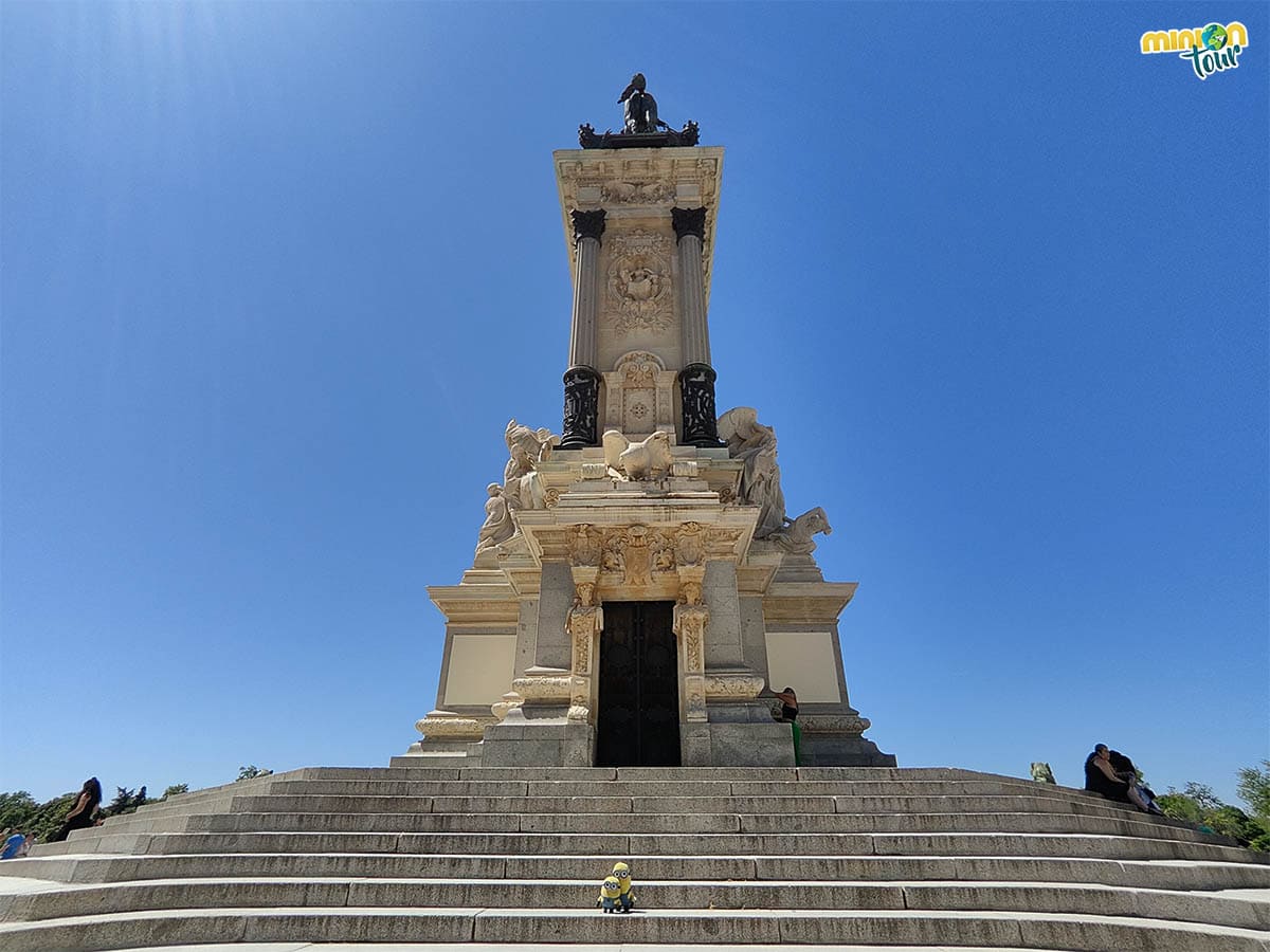 Vamos a subir al Mirador de Alfonso XII en El Retiro