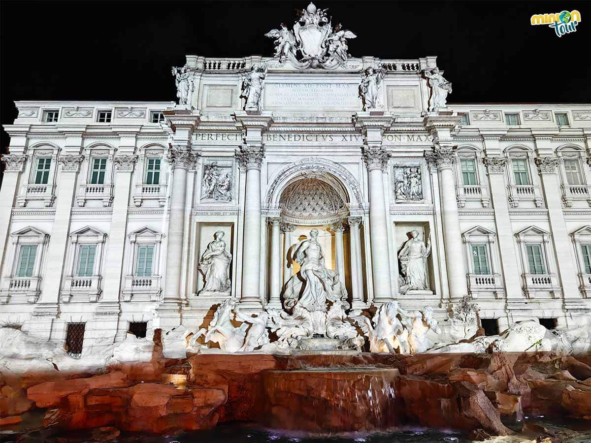 Hemos visto la Fontana di Trevi sin colas