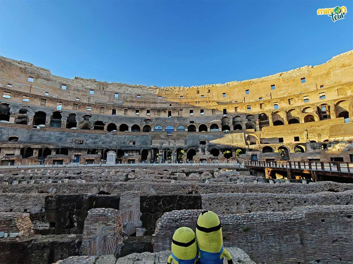 Hemos visitado el Coliseo sin cola