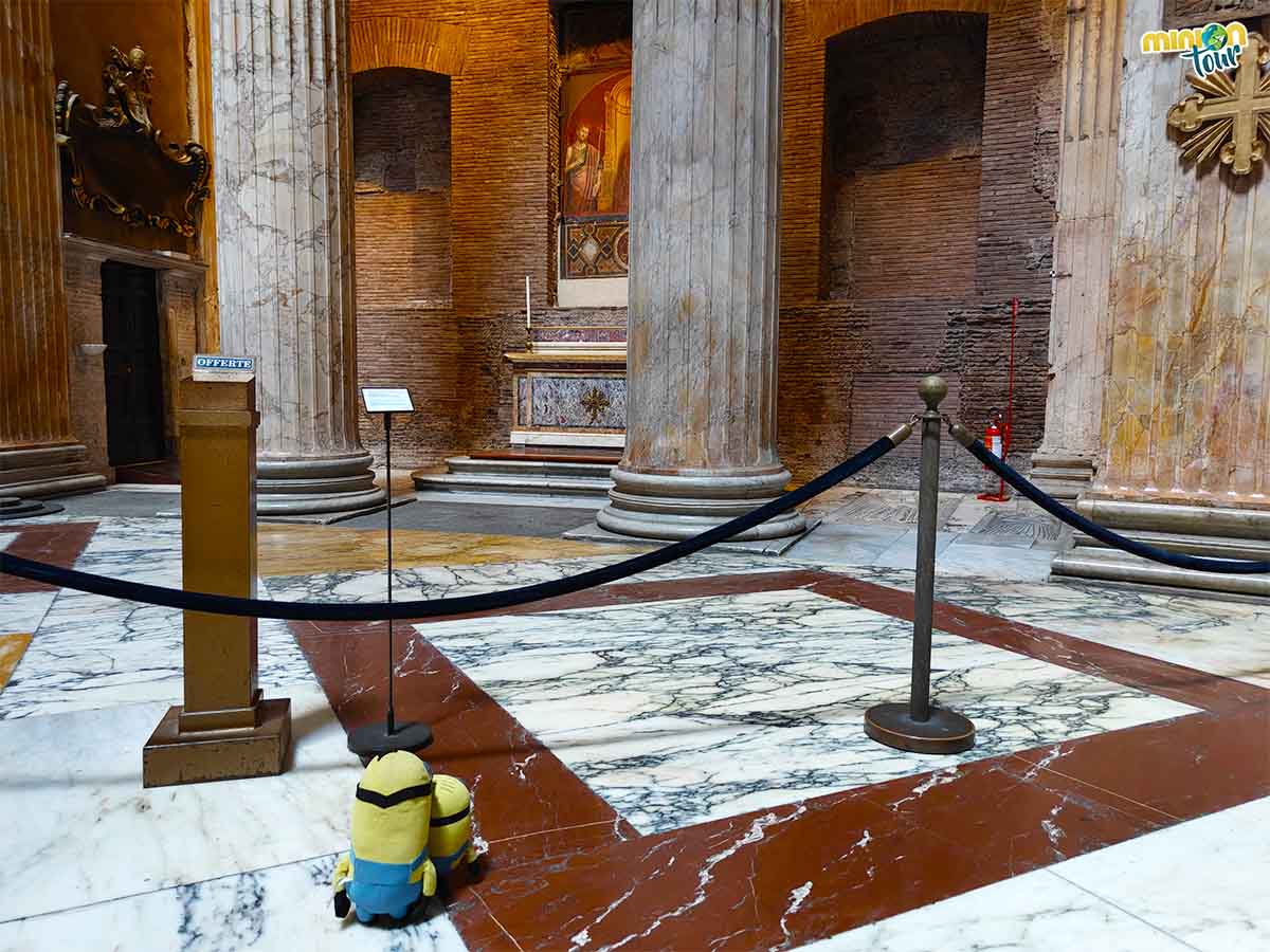 Si haces la visita al Panteón de Roma sin colas entras por aquí