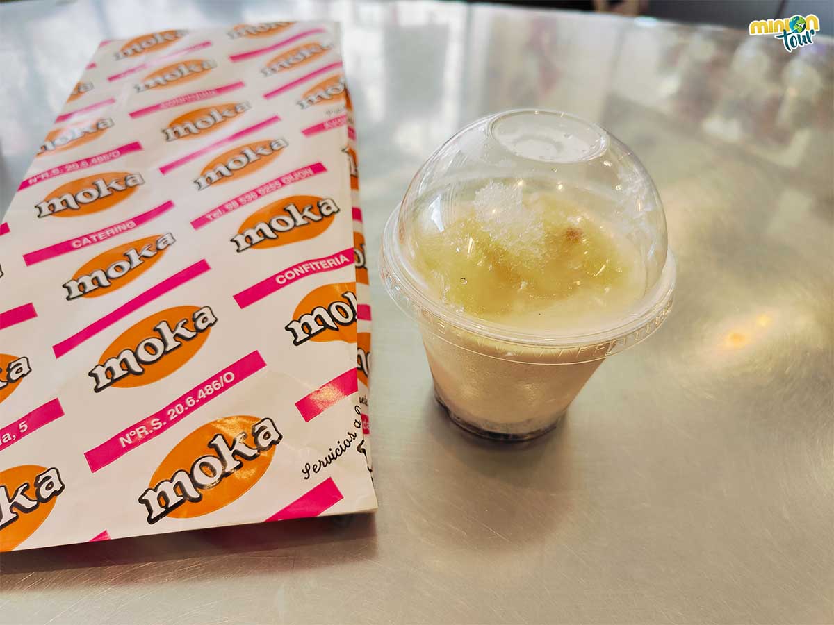 Este es el dulce de la Confitería Moka del Gijón Goloso