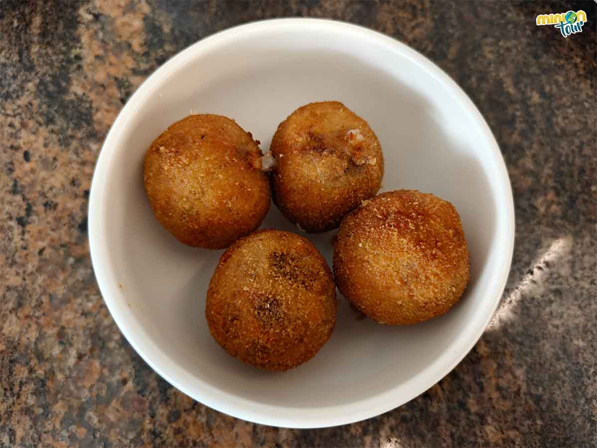 Croquetas de boletus