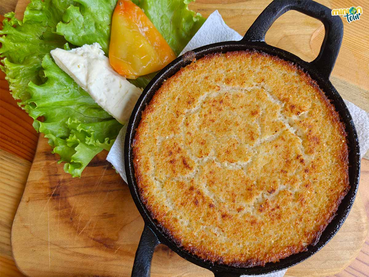 El pite es una de nuestras comidas favoritas de Kosovo