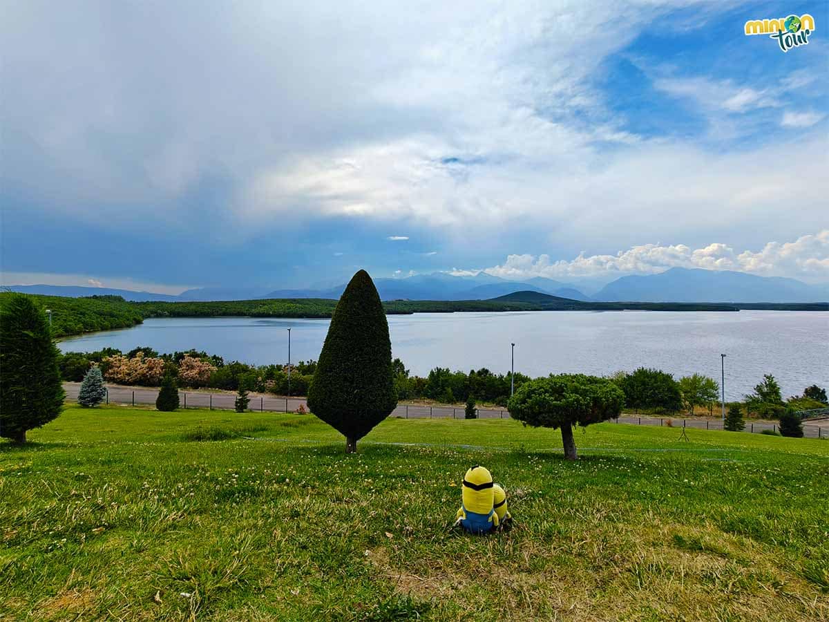 Este lago nos encantó
