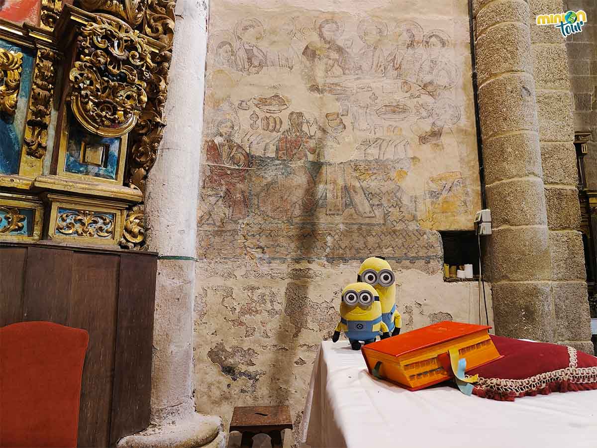 Aquí han pintado la Última Cena
