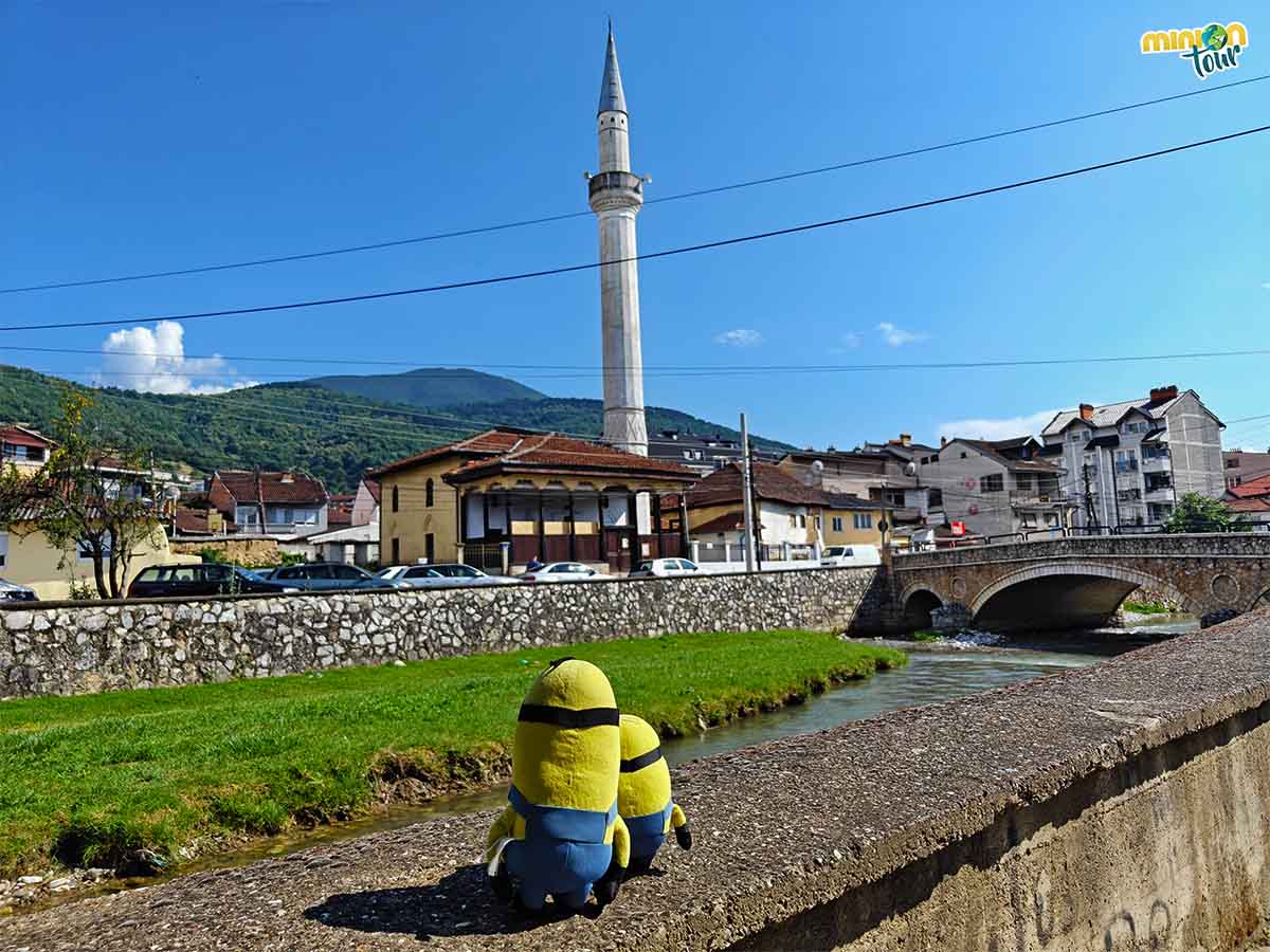 Este es el primer puente que vimos en Prizren