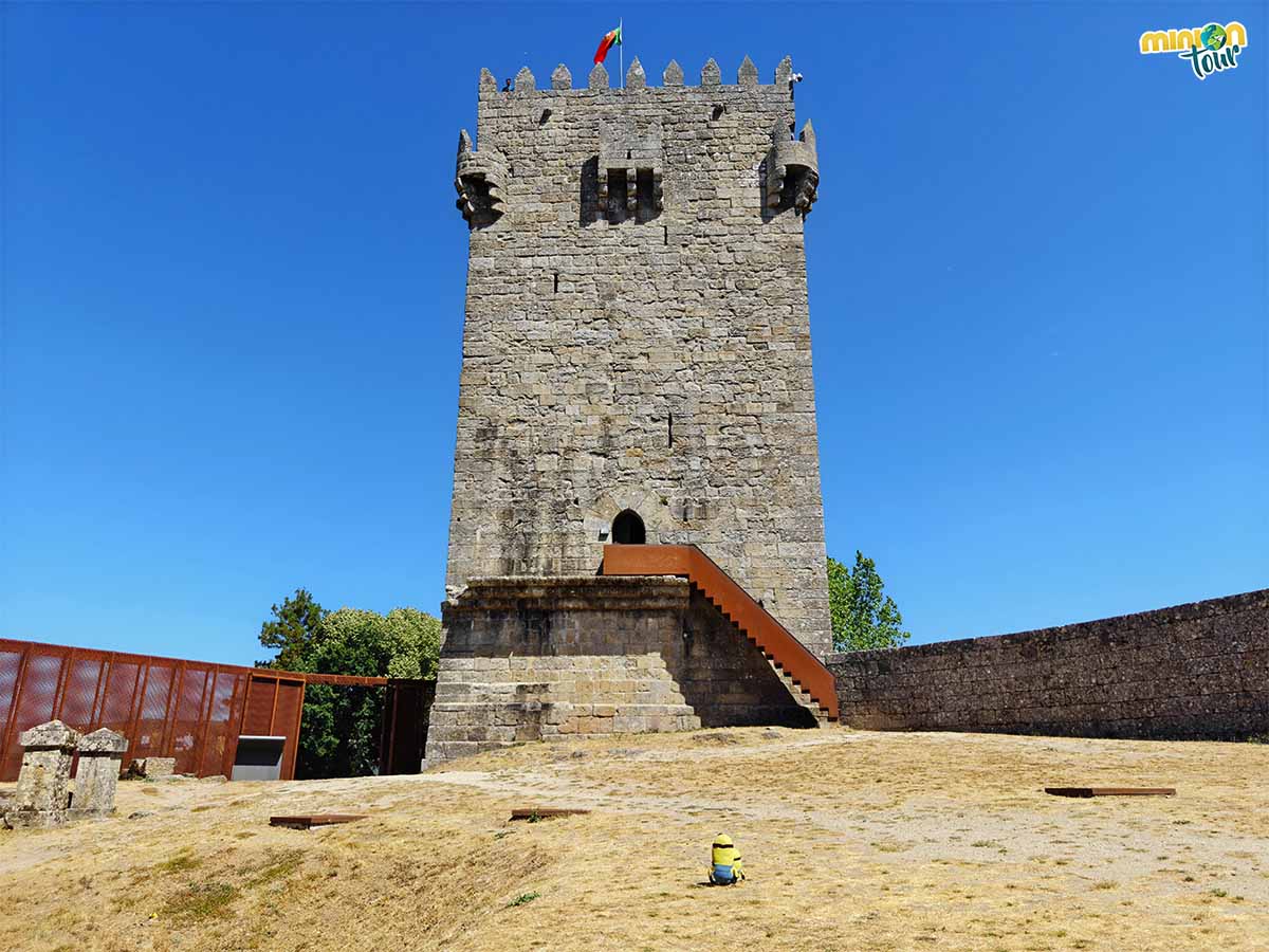 Esta es la Torre del Homenaje del Castillo de Montalegre