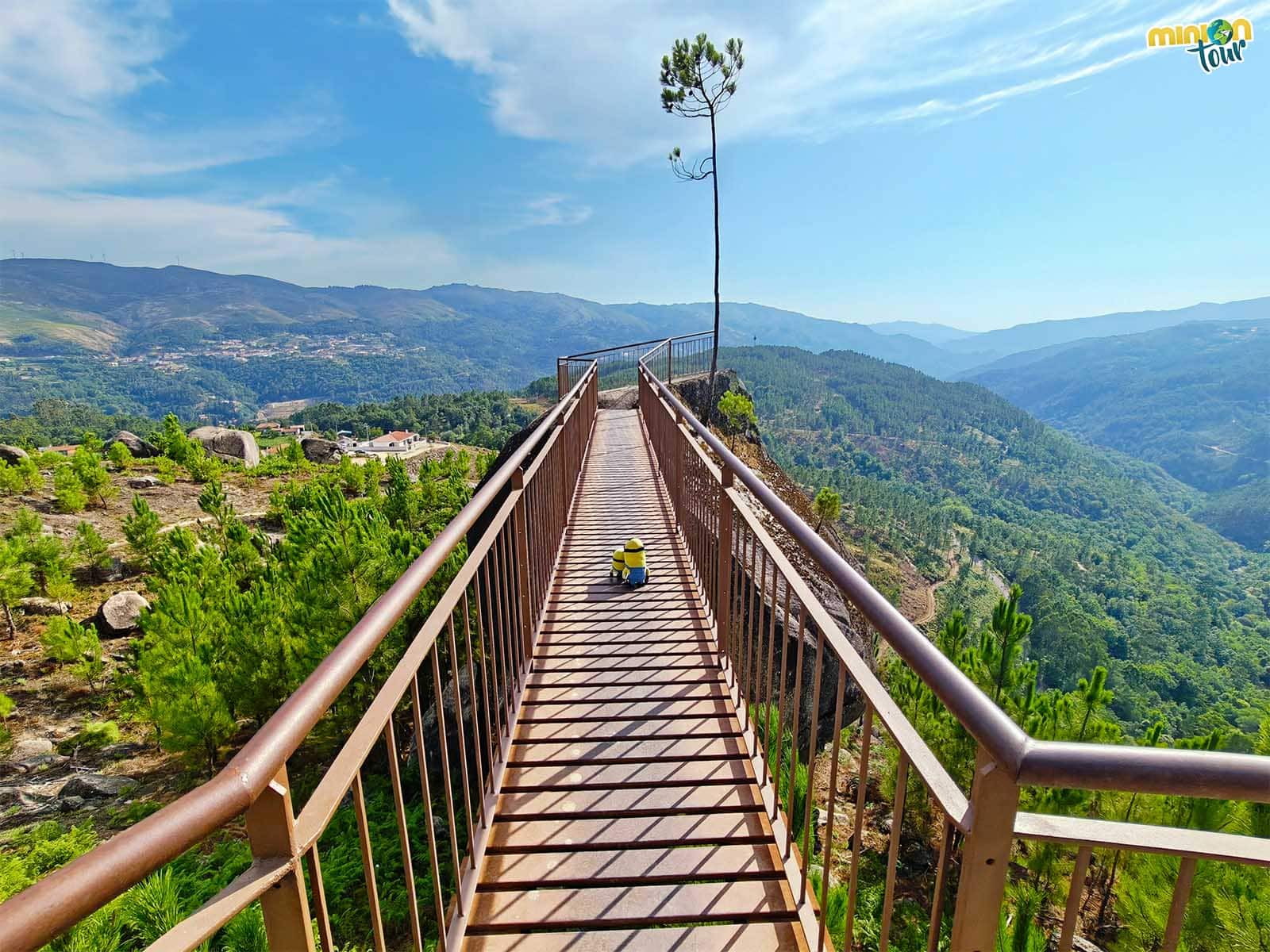 El Mirador de Fafião, una pasarela sobre el vacío en el Gerês