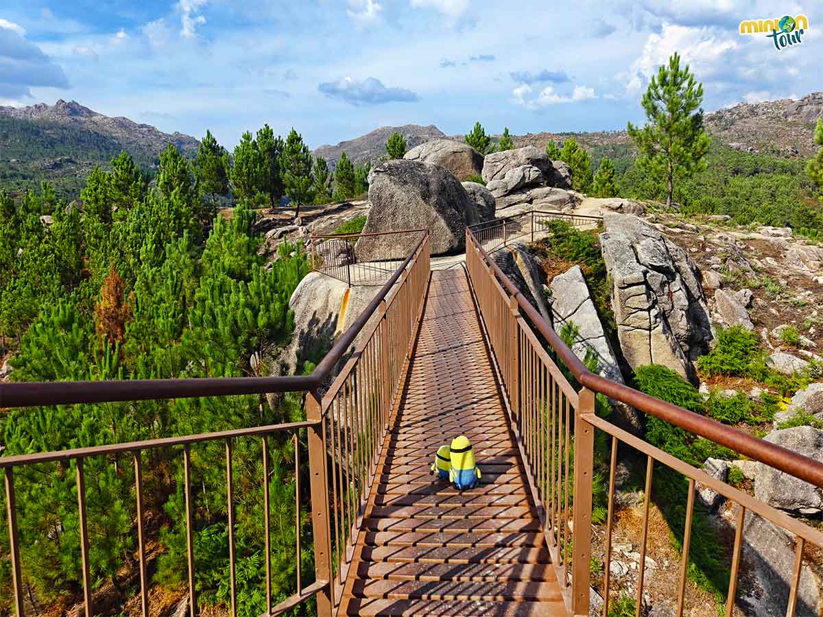 Estamos saliendo del Mirador de Fafião