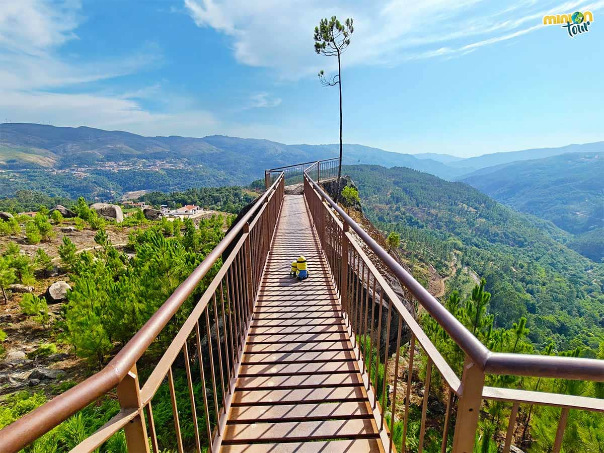 Una de las cosas que ver en Fafião es un mirador muy chulo
